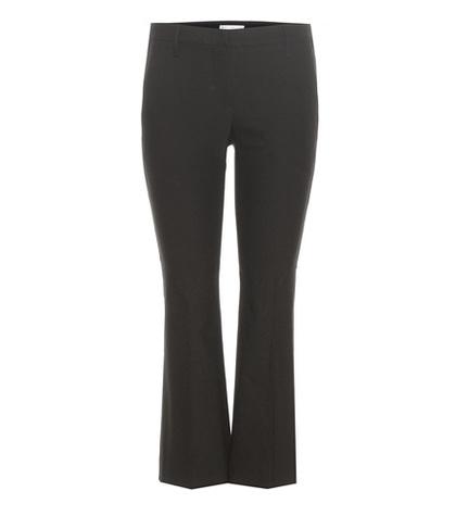 Brunello Cucinelli Cropped Cotton-blend Trousers