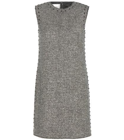 Valentino Embellished Wool Dress