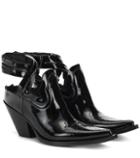 Maison Margiela Patent Leather Ankle Boots