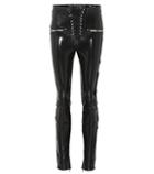 Unravel Faux Leather Skinny Trousers