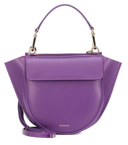 Gucci Hortensia Mini Leather Shoulder Bag