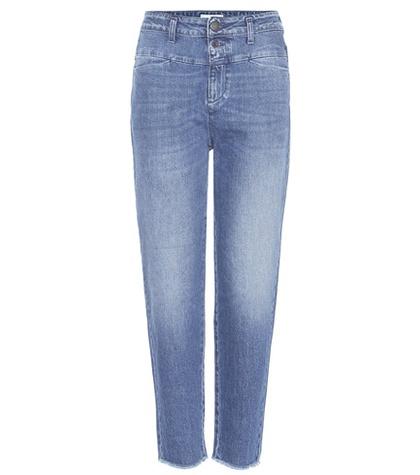 Stella Mccartney Pedal Icon `85 High-rise Cropped Boyfriend Jeans