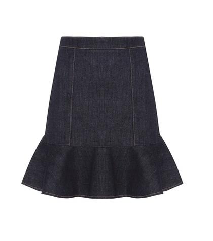 Victoria Victoria Beckham Denim A-line Skirt