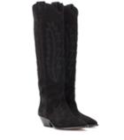 Isabel Marant Denzy Suede Cowboy Boots