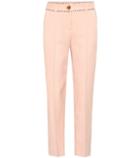 Chlo High-rise Straight Pants