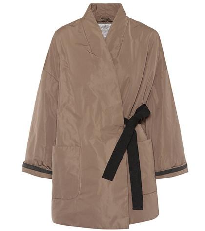 Brunello Cucinelli Silk-blend Coat