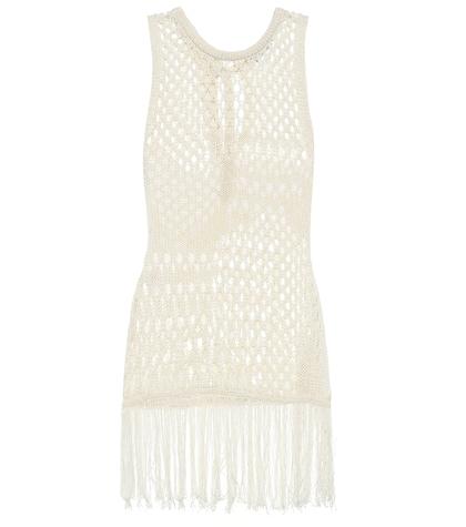 Altuzarra Carmela Cotton-blend Knit Top