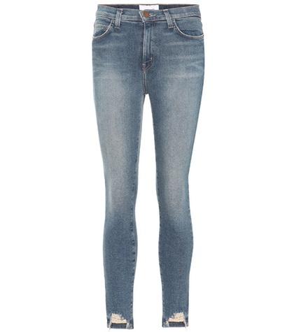 Current/elliott Super High Waist Stiletto Jeans