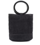Valentino Bonsai 30 Suede Tote