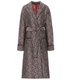 Prada Paisley Jacquard Coat