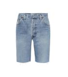 Re/done The Long Denim Shorts
