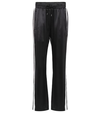 Burberry Silk Satin Trackpants