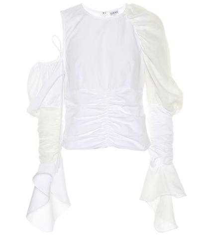 Loewe Linen And Cotton Top