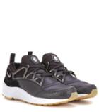 Nike Air Huarache Light Fabric And Leather Sneakers
