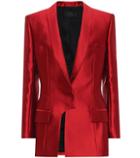 Roger Vivier Hourglass Satin Jacket