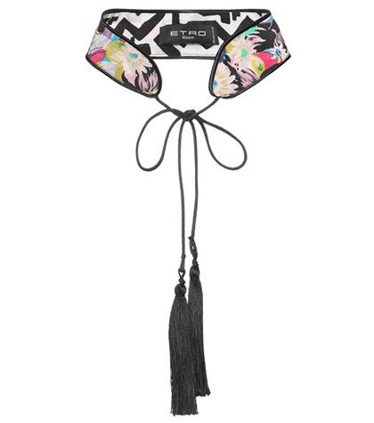 M.i.h Jeans Printed Silk Choker