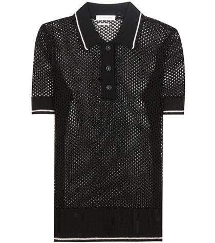 Rag & Bone Drogo Open-knitted Polo Shirt