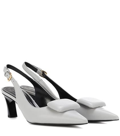 Marni Leather Slingback Sandals