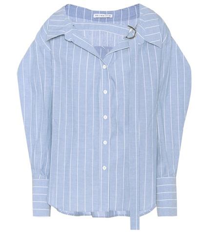 Rejina Pyo Rosa Cotton And Linen Shirt