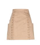 Mcq Alexander Mcqueen Cotton Miniskirt