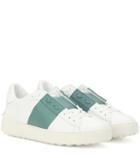 See By Chlo Valentino Garavani Open Leather Sneakers