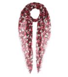 Saint Laurent Floral-printed Cashmere And Silk Scarf