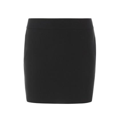 Saint Laurent Wool Miniskirt