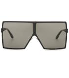Aquazzura New Wave 182 Betty Oversized Sunglasses