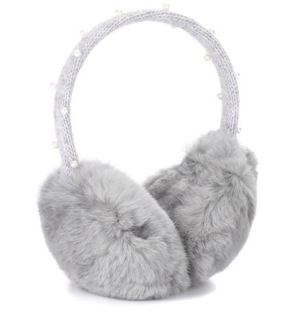 Yves Salomon  Meteo Fur Earmuffs