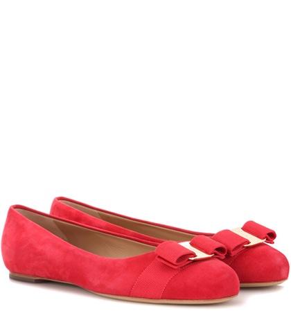 Stella Mccartney Suede Ballerinas