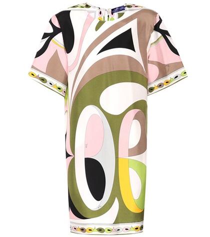 Emilio Pucci Printed Silk  Dress