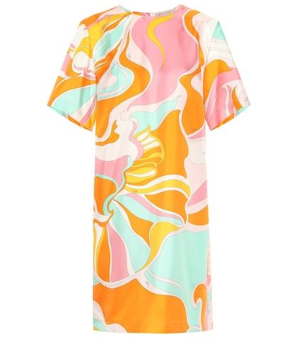 Emilio Pucci Printed Silk Twill Dress