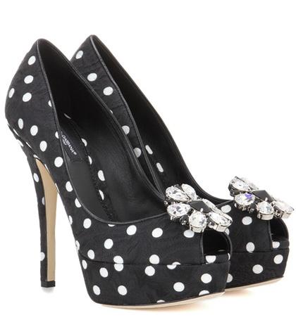 Dolce & Gabbana Embellished Platform Pumps