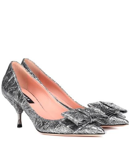 Rochas Brocade Pumps