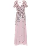 Temperley London Starlet Embroidered Chiffon Dress