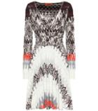 Valentino Garavani Knitted Wrap-effect Dress