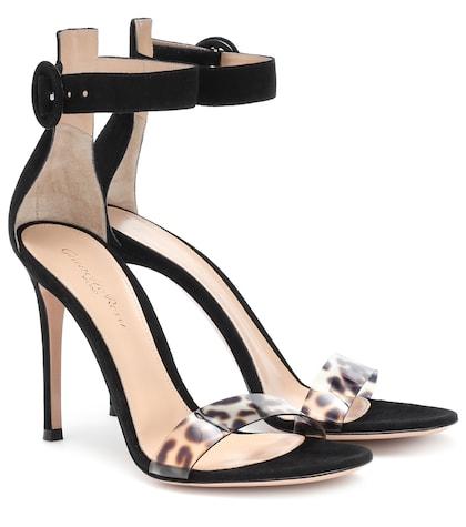 Little Marc Jacobs Stella Suede Sandals