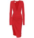 Alexandre Vauthier Long-sleeved Stretch Crêpe Dress