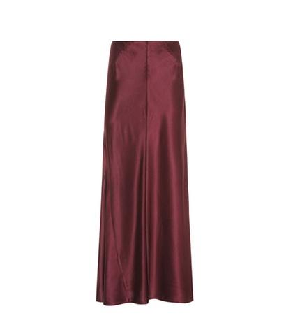 Joseph Theo Silk-satin Maxiskirt