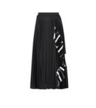 Karla Colletto Vltn Pleated Jersey Midi Skirt