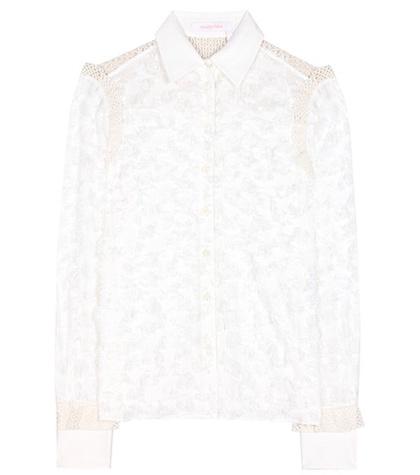 Jardin Des Orangers Embellished Blouse