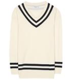 Heidi Klein Varsity Wool And Cashmere Sweater