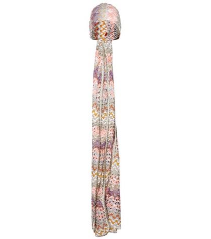 Missoni Metallic Crochet Turban