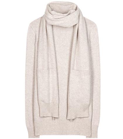 Loro Piana Cashmere Sweater With Scarf