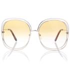 Helmut Lang Oversized Sunglasses