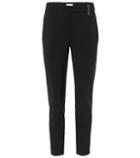 Brunello Cucinelli Mid-rise Wool-blend Cigarette Pants
