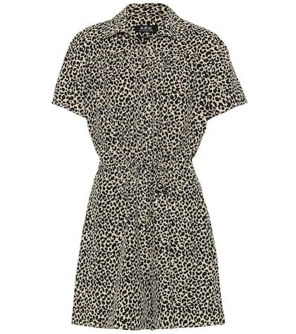 A.p.c. Ursula Leopard-print Playsuit