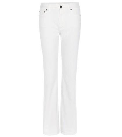 Saint Laurent White Jeans