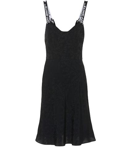 Off-white Logo Jacquard Dress