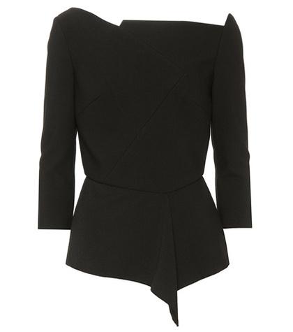 Roland Mouret Almeley Crêpe Top